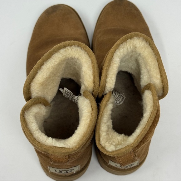 UGG KRISTIN CLASSIC SLIM CHESTNUT SUEDE WEDGE - Picture 10 of 10